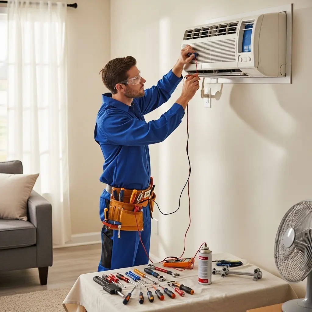 Torbalı Profilo Profilo klima gaz dolumu ve bakım – Enerji verimliliği artırıldı. - Teknik servis örneği